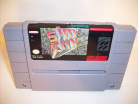 Sim City - SNES Game